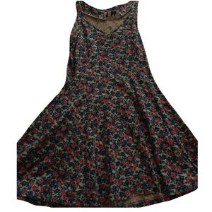 Floral vintage Sleeveless Dress